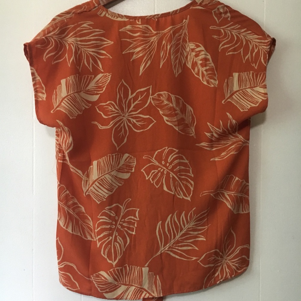 • floral boho safari top • - Picture 7 of 7